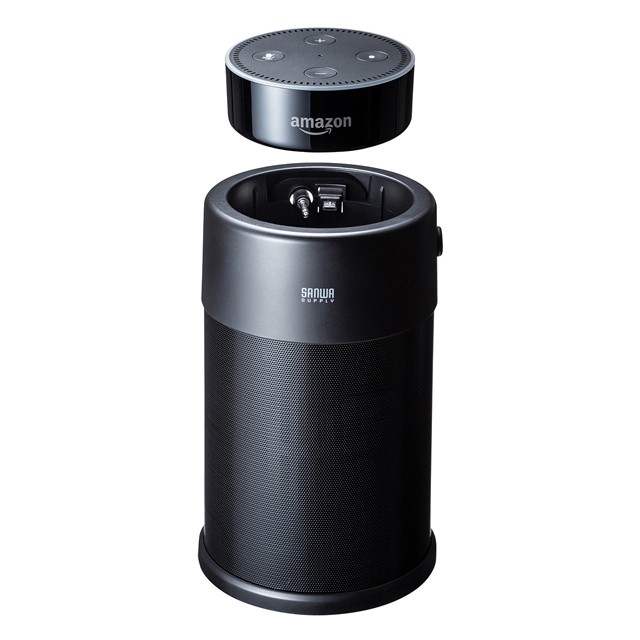 Amazon Echo Dot 最佳拍檔, SANWA SUPPLY 推出全新擴充型喇叭系統 400-SP077 Amazon Echo Dot 最佳拍檔, SANWA SUPPLY 推出全新擴充型喇叭系統 400-SP077