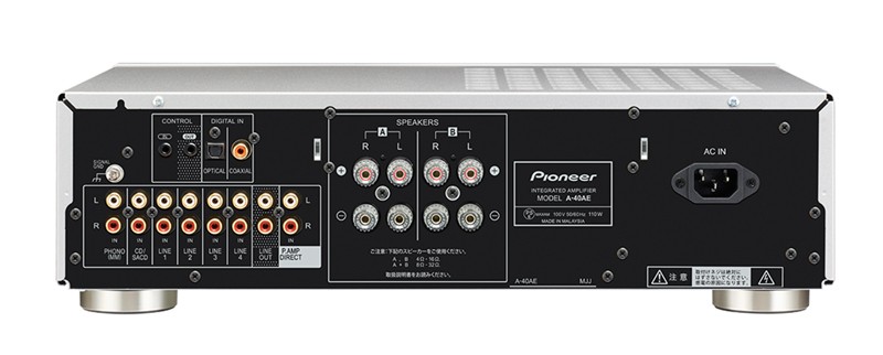 Pioneer 推出全新合併式放大器 A-40AE Pioneer 推出全新合併式放大器 A-40AE