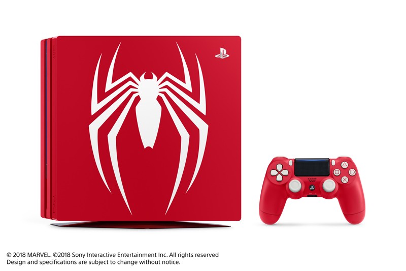 《漫威蜘蛛俠》特別設計 PS4 Pro 主機 9 月 7 日同步登場 《漫威蜘蛛俠》特別設計 PS4 Pro 主機 9 月 7 日同步登場
