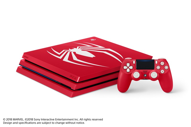 《漫威蜘蛛俠》特別設計 PS4 Pro 主機 9 月 7 日同步登場