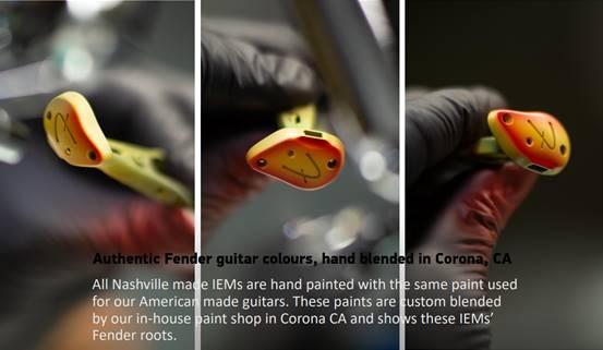 Nashville Audio Design Lab Fender 2018 全新 Pro IEM 系列正式登場 Nashville Audio Design Lab Fender 2018 全新 Pro IEM 系列正式登場