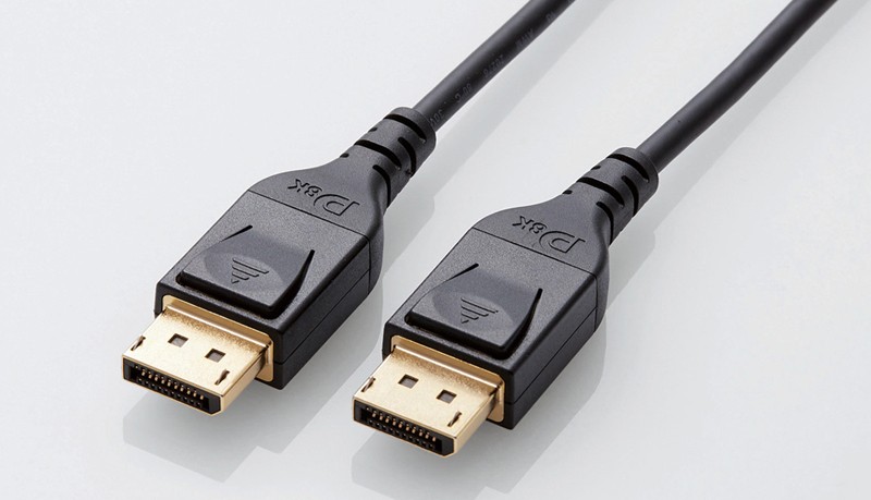 8K 時代來臨，ELECOM 推出全新 CAC-DP14BK 系列 DisplayPort 線材