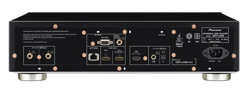 Pioneer 推出全新 4K 超高清光碟播放機 UDP-LX500