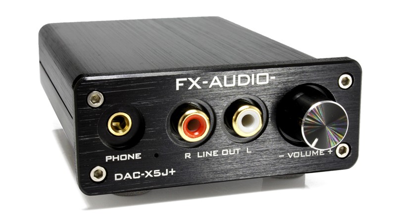 FX-AUDIO 推出具備 DAC 的耳機放大器 DAC-X5J+ FX-AUDIO 推出具備 DAC 的耳機放大器 DAC-X5J+