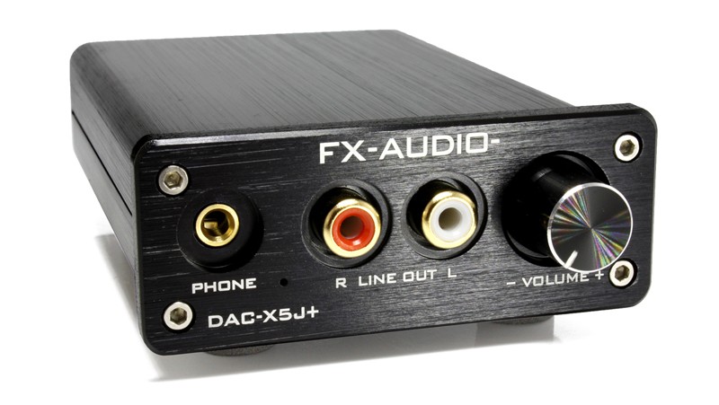 FX-AUDIO 推出具備 DAC 的耳機放大器 DAC-X5J+