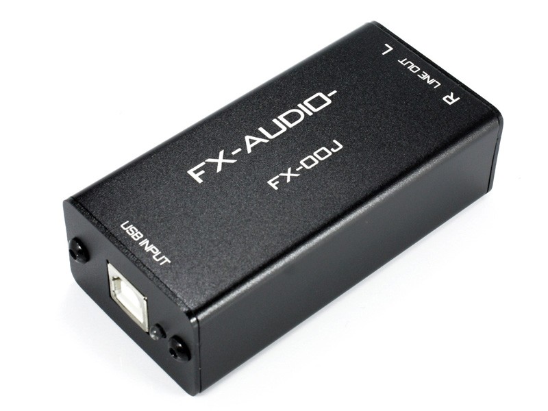 FX-AUDIO 推出小型 USB 數碼 / 模擬轉換器 FX-00J FX-AUDIO 推出小型 USB 數碼 / 模擬轉換器 FX-00J