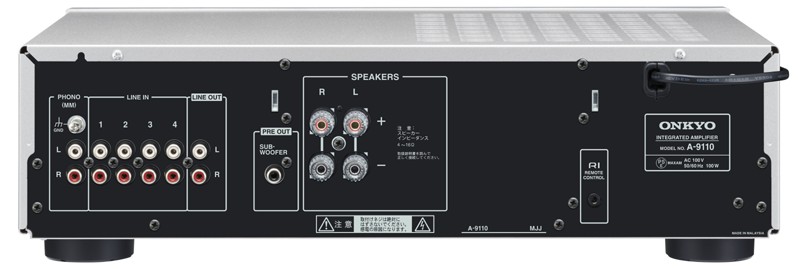 Onkyo 推出全新入門級合併式放大器 A-9110 Onkyo 推出全新入門級合併式放大器 A-9110