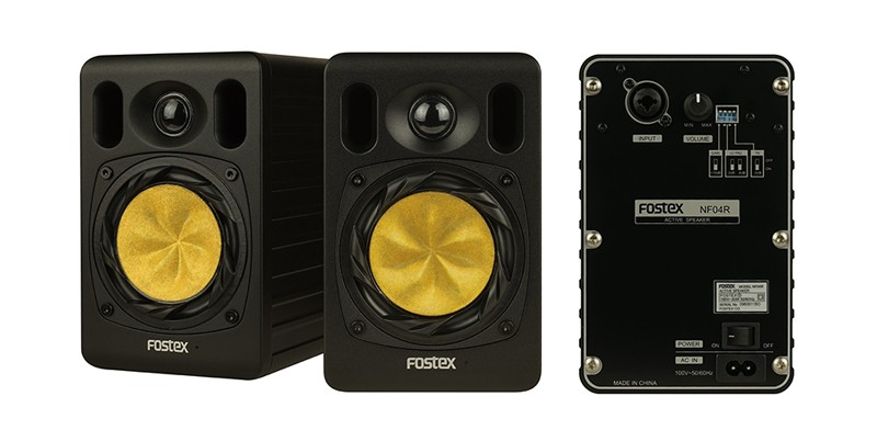Fostex 推出全新小型監聽喇叭 NF04R Fostex 推出全新小型監聽喇叭 NF04R