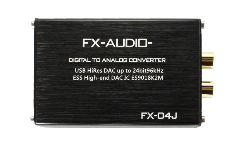 ESS「ES9018K2M」DAC 晶片植入,FX-AUDIO 推出全新小型 USB 解碼 FX-04J ESS「ES9018K2M」DAC 晶片植入,FX-AUDIO 推出全新小型 USB 解碼 FX-04J