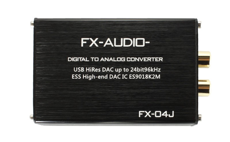 ESS「ES9018K2M」DAC 晶片植入，FX-AUDIO 推出全新小型 USB 解碼 FX-04J