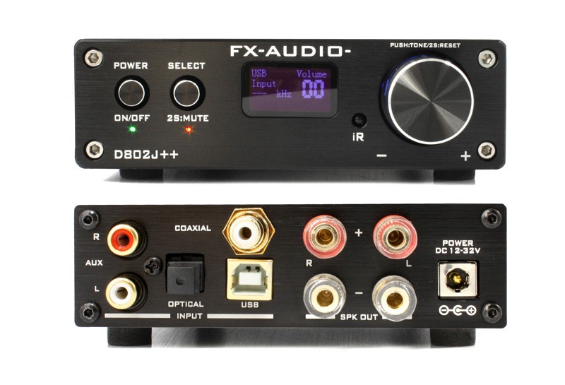 FX-AUDIO 推出全新數碼放大器 D802J++ FX-AUDIO 推出全新數碼放大器 D802J++