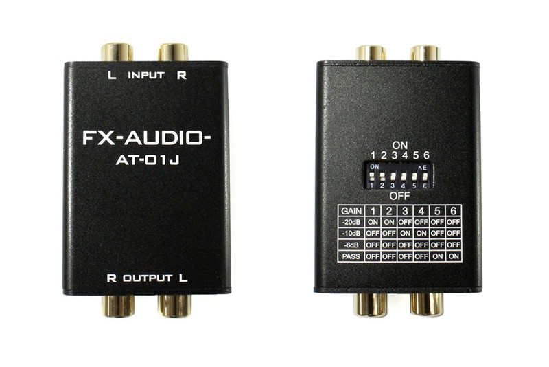 FX-AUDIO 推出高精度音頻衰減器 AT-01J FX-AUDIO 推出高精度音頻衰減器 AT-01J