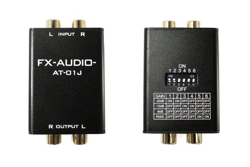 FX-AUDIO 推出高精度音頻衰減器 AT-01J