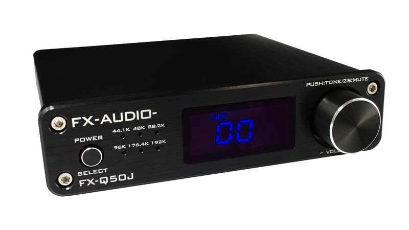 FX-AUDIO 推出具備 DAC 的小型合併放大器 FX-Q50J FX-AUDIO 推出具備 DAC 的小型合併放大器 FX-Q50J