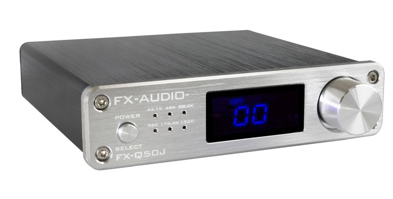 FX-AUDIO 推出具備 DAC 的小型合併放大器 FX-Q50J FX-AUDIO 推出具備 DAC 的小型合併放大器 FX-Q50J