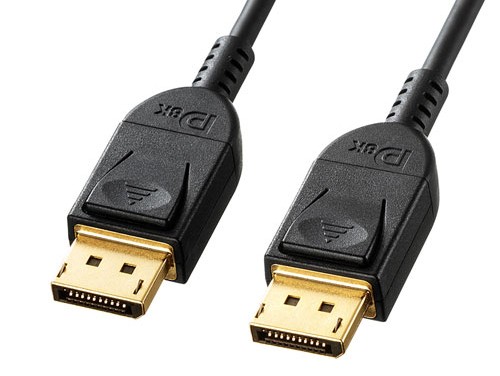 輕鬆連接 8K / 4K 視頻,Sanwa Supply 推出全新 KC-DP14 系列 DisplayPort 線材 輕鬆連接 8K / 4K 視頻,Sanwa Supply 推出全新 KC-DP14 系列 DisplayPort 線材