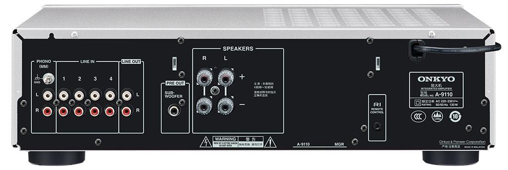 Onkyo A-9110 合併立體聲擴音機  帶來豐富而溫暖的音色