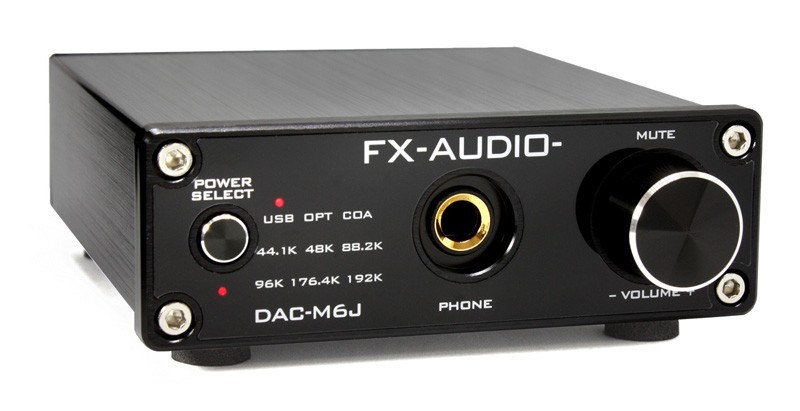 FX-AUDIO 推出全新 DAC / 耳機放大器 DAC-M6J