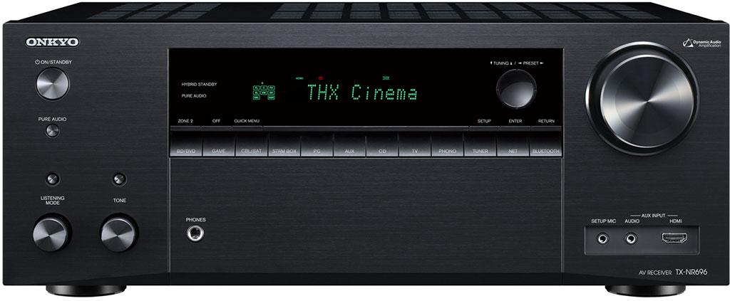 高效全能 THX® Select™ 認證AV 擴音機 Onkyo TX-NR696