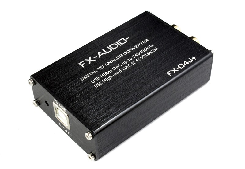 FX-AUDIO 推出全新小型 USB 數碼 / 模擬轉換器 FX-04J+ FX-AUDIO 推出全新小型 USB 數碼 / 模擬轉換器 FX-04J+