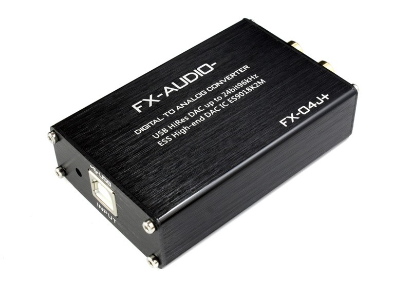 FX-AUDIO 推出全新小型 USB 數碼 / 模擬轉換器 FX-04J+