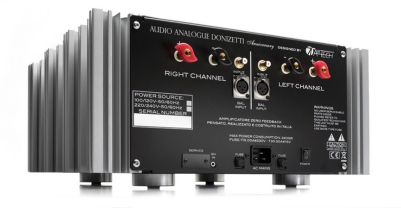 AUDIO ANALOGUE 推出紀念版後級放大器 Donizetti Anniversary AUDIO ANALOGUE 推出紀念版後級放大器 Donizetti Anniversary
