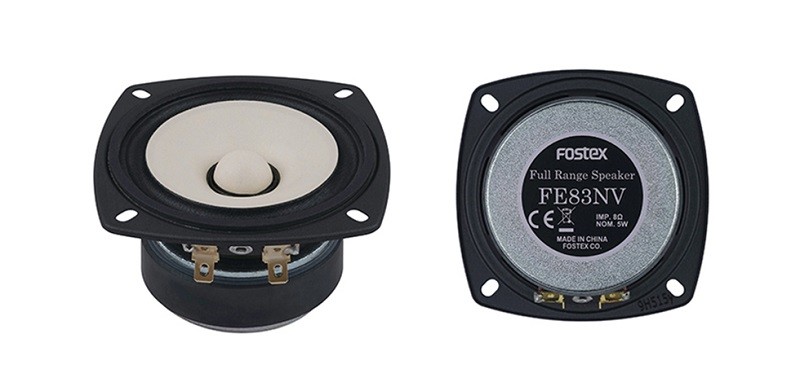 Fostex 推出兩款 NV 系列單元 FE83NV 及 FE103NV Fostex 推出兩款 NV 系列單元 FE83NV 及 FE103NV