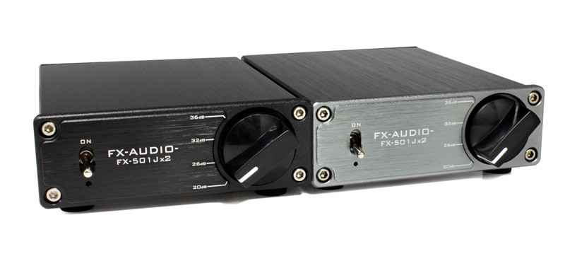FX-AUDIO 推出全新小型後級放大器 FX-501Jx2 FX-AUDIO 推出全新小型後級放大器 FX-501Jx2