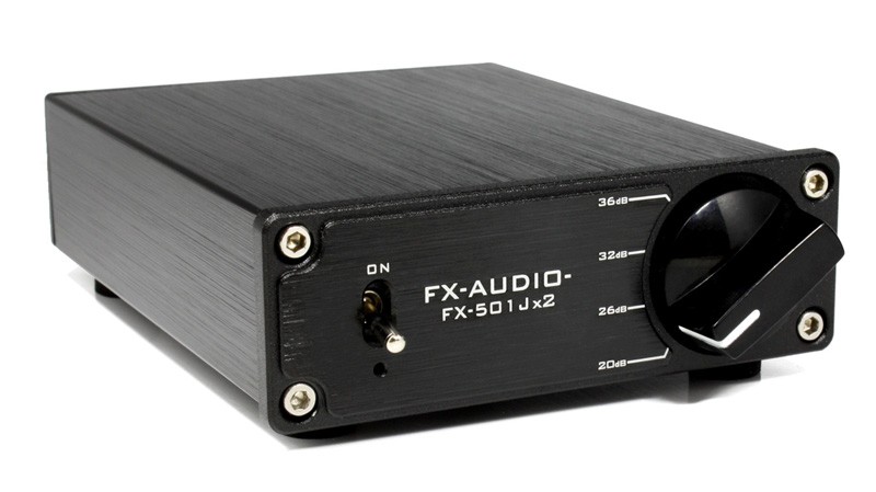FX-AUDIO 推出全新小型後級放大器 FX-501Jx2 FX-AUDIO 推出全新小型後級放大器 FX-501Jx2