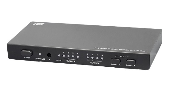 RATOC Systems 推出全新四入二出的 1080P HDMI 選擇器 RP-HDSW42A
