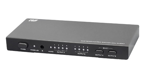 RATOC Systems 推出全新四入二出的 1080P HDMI 選擇器 RP-HDSW42A RATOC Systems 推出全新四入二出的 1080P HDMI 選擇器 RP-HDSW42A