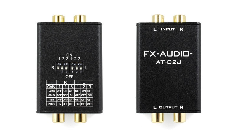 FX-AUDIO 推出高精度音頻衰減器 AT-02J FX-AUDIO 推出高精度音頻衰減器 AT-02J