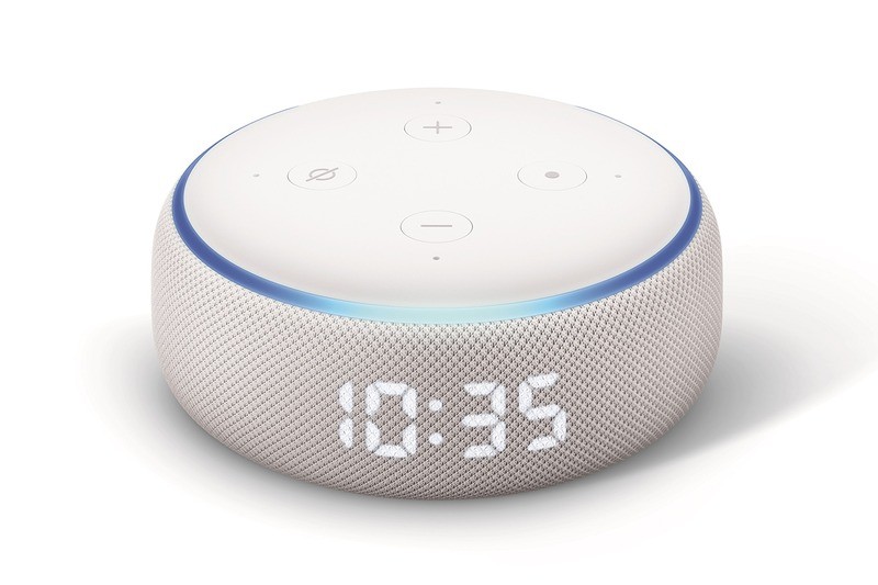 時間、溫度顯示無難度，Amazon 推出全新 Echo Dot with clock 智慧型喇叭