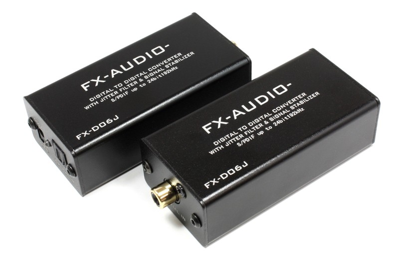 FX-AUDIO 推出全新數碼轉換器 FX-D06J FX-AUDIO 推出全新數碼轉換器 FX-D06J
