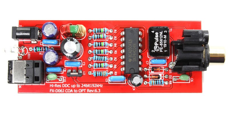 FX-AUDIO 推出全新數碼轉換器 FX-D06J FX-AUDIO 推出全新數碼轉換器 FX-D06J