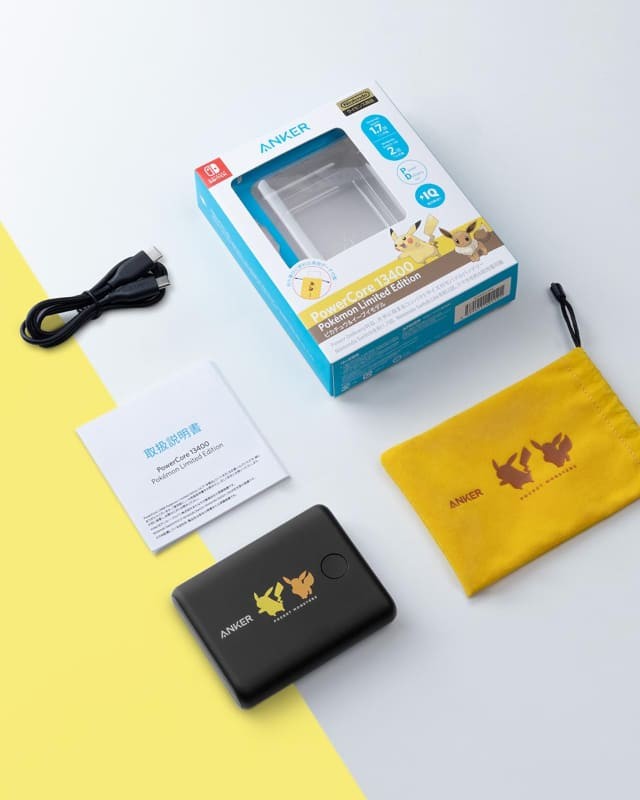 Anker 推出兩款全新 PowerCore 13400 Pokémon Limited Edition 行動電源