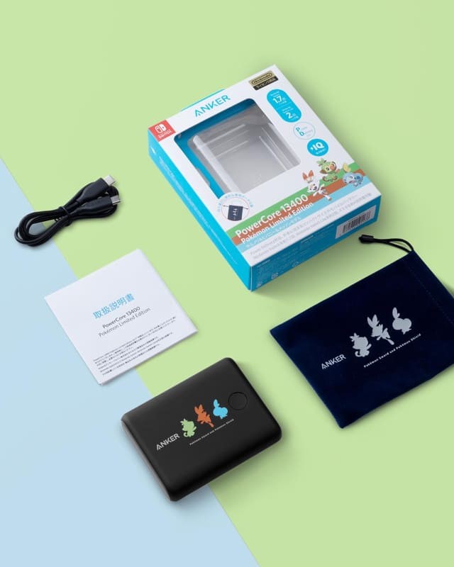 Anker 推出兩款全新 PowerCore 13400 Pokémon Limited Edition 行動電源 Anker 推出兩款全新 PowerCore 13400 Pokémon Limited Edition 行動電源