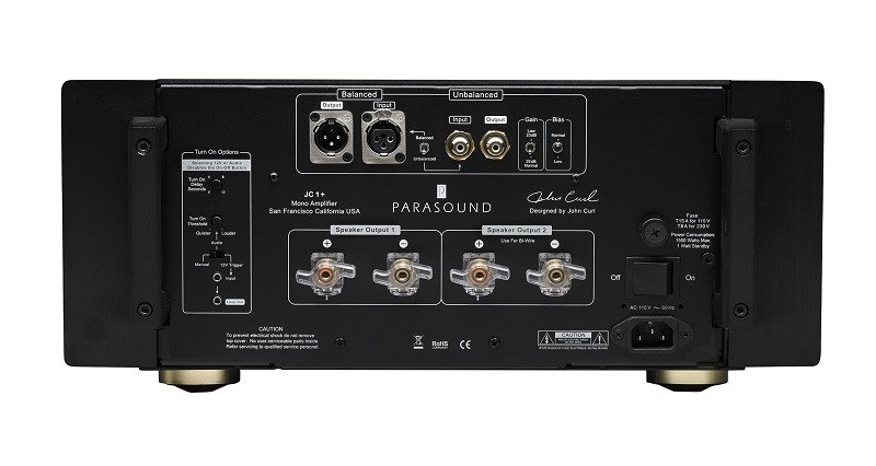 PARASOUND 推出全新單聲道後級放大器 JC1+