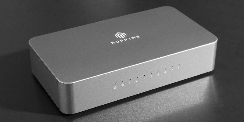 NuPrime 推出音響專用的 SW-8 Network Switch