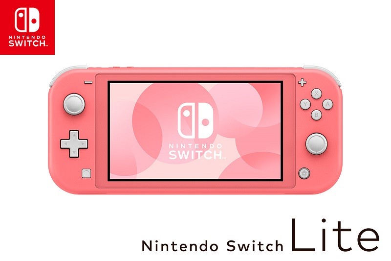 粉色登場,任天堂將為 Nintendo Switch Lite 增加全新色彩「珊瑚色」 粉色登場,任天堂將為 Nintendo Switch Lite 增加全新色彩「珊瑚色」