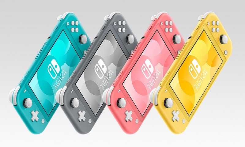 粉色登場，任天堂將為 Nintendo Switch Lite 增加全新色彩「珊瑚色」