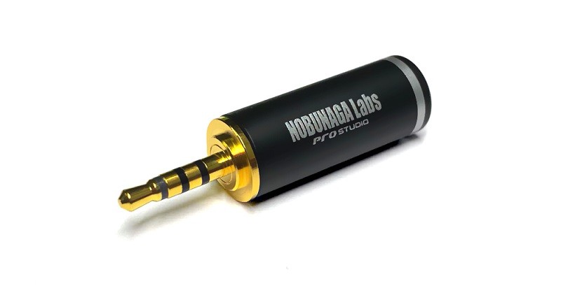 NOBUNAGA Labs 推出 DIY 用四極 2.5mm 鍍金插頭 NLP-PRO-TP2.5/4