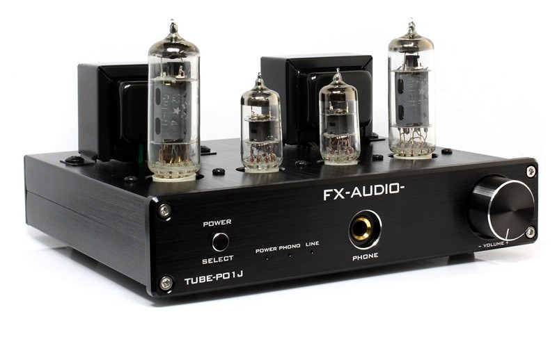 FX-AUDIO 推出純 A 類單端真空管合併式放大器 TUBE-P01J