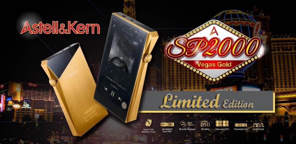 Astell&Kern  A&ultima SP2000 Vegas Gold 限定版