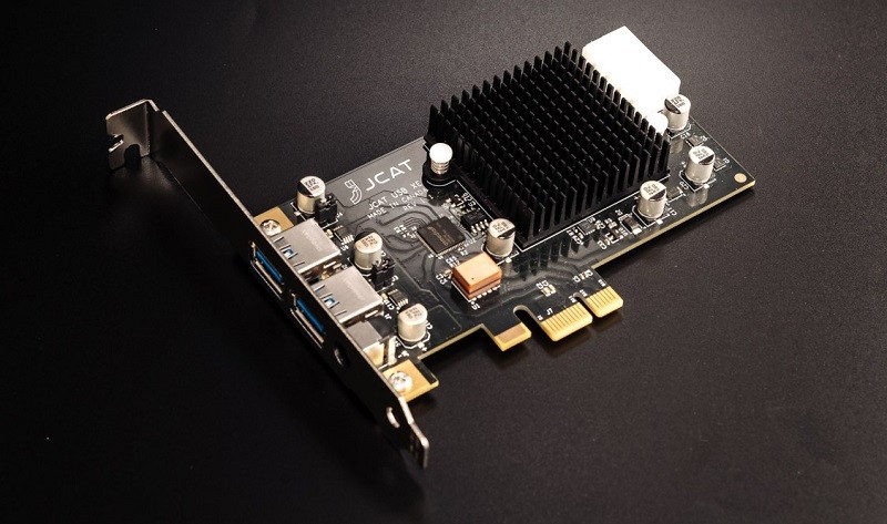 JCAT 推出高階音響用的 USB-Audio 輸出咭 USB CARD XE JCAT 推出高階音響用的 USB-Audio 輸出咭 USB CARD XE
