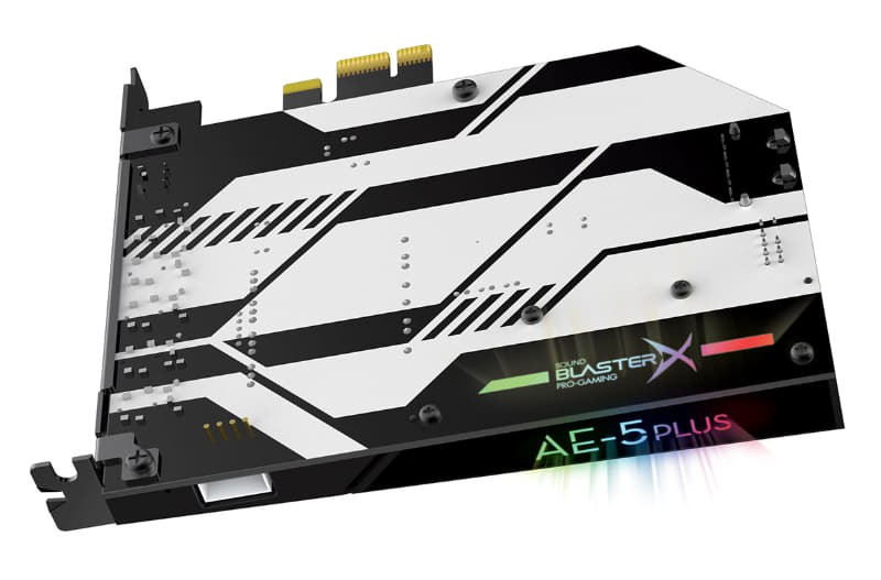 Creative 推出多聲道音效卡 Sound BlasterX AE-5 Plus