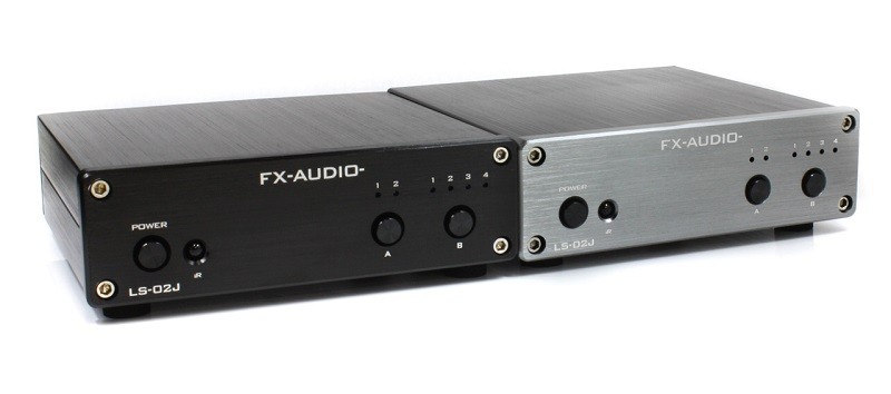 FX-AUDIO 推出具備 2 / 4 聲道輸入 / 輸入自由切換功能的音響選擇器 LS-02J FX-AUDIO 推出具備 2 / 4 聲道輸入 / 輸入自由切換功能的音響選擇器 LS-02J