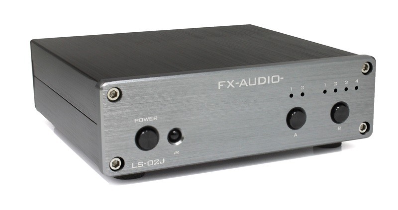 FX-AUDIO 推出具備 2 / 4 聲道輸入 / 輸入自由切換功能的音響選擇器 LS-02J