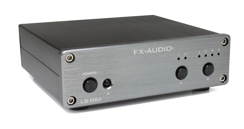 FX-AUDIO 推出具備 2 / 4 聲道輸入 / 輸入自由切換功能的音響選擇器 LS-02J FX-AUDIO 推出具備 2 / 4 聲道輸入 / 輸入自由切換功能的音響選擇器 LS-02J