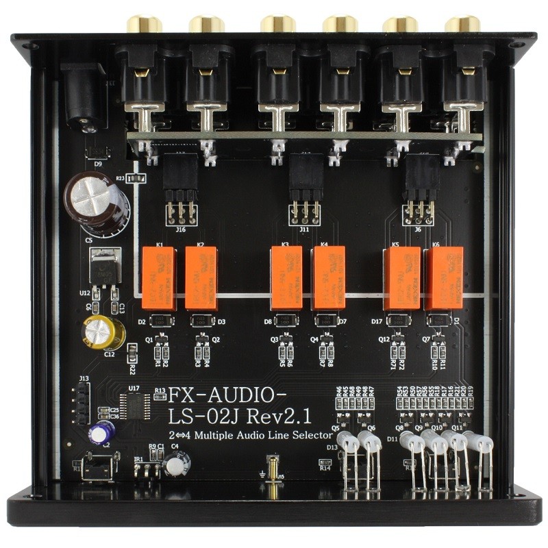 FX-AUDIO 推出具備 2 / 4 聲道輸入 / 輸入自由切換功能的音響選擇器 LS-02J FX-AUDIO 推出具備 2 / 4 聲道輸入 / 輸入自由切換功能的音響選擇器 LS-02J
